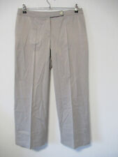 180 161 ORWELL Damen Stoff 7/8 Hose Gr 40 beige creme meliert glänzend Damenhose