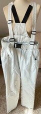 ETIREL Stylische Damen Schnee Ski Hose Gr 42 Hell Grau abnehmbare Hosenträger