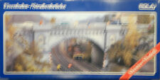 Pola   621    (Spur H0)  Eisenbahn / Strassenbrücke - Bausatz in OVP