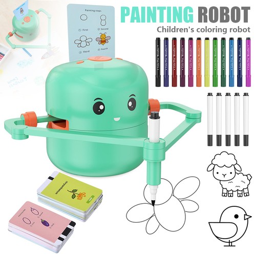 Zeichenroboter grün - zeichenroboter,