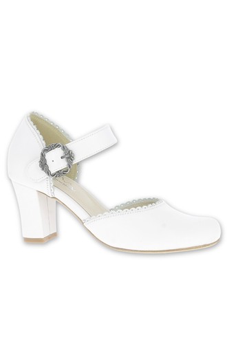 Trachtenpumps sophia weiß - trachtenpumps,