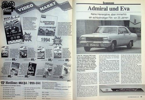 Oldtimer praxis 1416 opel - praxis, 1416)