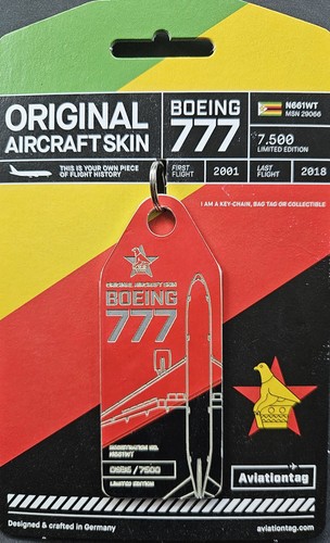 Aviationtag zimbabwe airways - aviationtag,