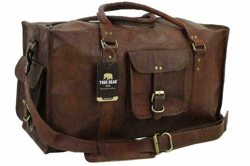 Vintage herren echtleder reise - herren,