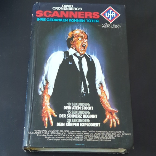 Ufa video vhs scanners - scanners, horror