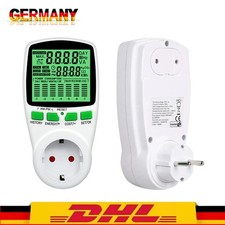 Strommessgerät Steckdose Zur Einspeisemessung Mini PV-Anlage Mini Solaranlage EU