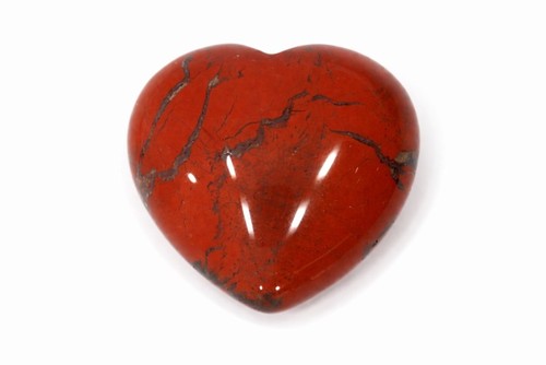 Jaspis rot edelstein herz - jaspis,