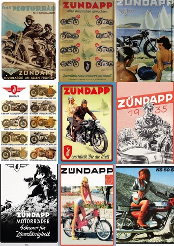 Blechschild 20x30 zündapp - blechschild,