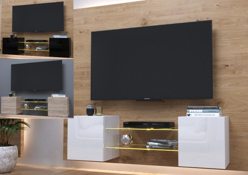 Moderne wohnwand schrankwand - moderne,