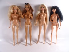 4 seltene Barbiepuppen teilw