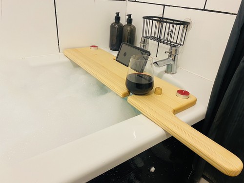 Holz bad caddy - holz,