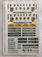 Colorado/Carpena Decals 1:18 Porsche-Decals