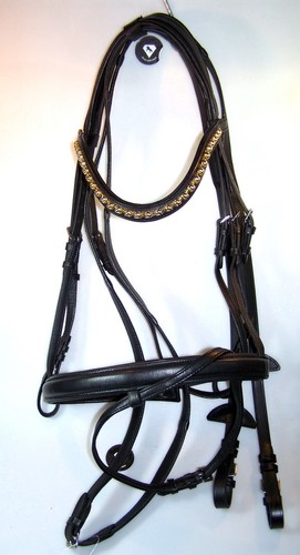 Trense schwarz leder softleder - schwarz,