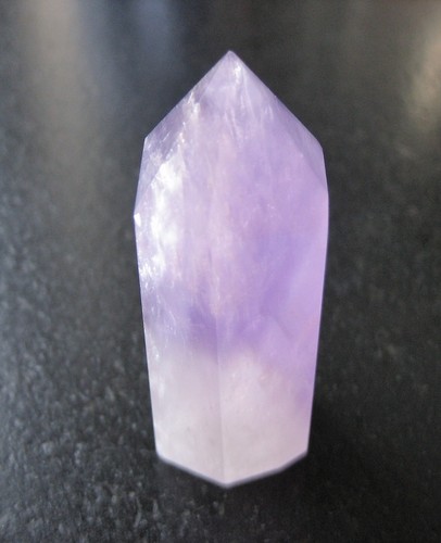 Amethyst spitze poliert - amethyst,