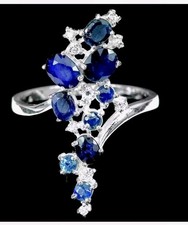 925Sterling Silber Ring Gr7,5