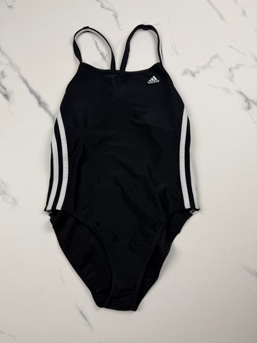 Adidas badeanzug schwarz - schwarz, weiß