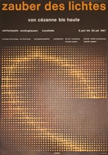 Plakat: zauber des lichtes /