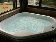 Klafs Whirlpool 190 cm x 190 cm an Bastler / vielleicht kaputt