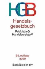 Handelsgesetzbuch HGB: mit