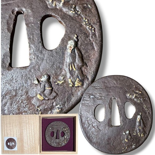 Antiker tsuba schwertschutz - antiker,