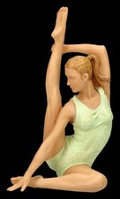 Yoga Figur Frau Abstrakt -