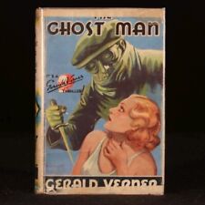 1936 The Ghost Man by Gerald Verner Very Scarce First UK Edition Dustwrapper