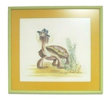 Framed Anthropomorphic Hippie