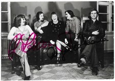 Original Autogrammkarte - Reinhard Lakomy + Angelika Mann -original Unterschrift