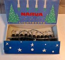  DDR Narva Lichterkette 2 Ersatzlampen 