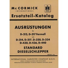 McCormick D212-217 Farmall