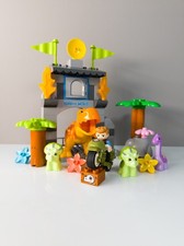 LEGO® DUPLO® Jurassic World Figuren-Set Owen Motorrad T-Rex & Dinos nerdycustom