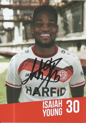 Isaiah young rot weiss essen - -,