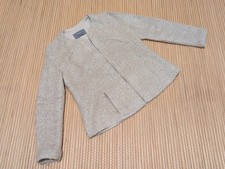 Original RIANI Jacke langarm Damen beige Boucle Wolle/Mohair Gr. 42