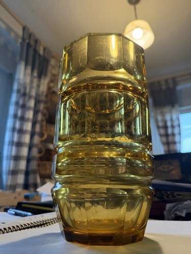Alte große art - deco, glas