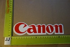 Alter Aufkleber Audio Foto Video VHS Kamera Film Objektiv CANON (JG)