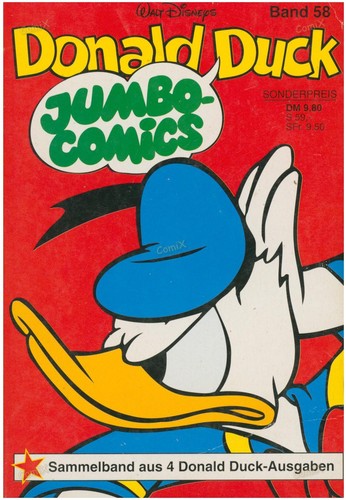 Donald duck jumbo comics - donald,