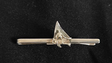 Tolle Krawattennadel 925 Silber Surfer Surfbrett Segel Windsurf  Sport Vintage