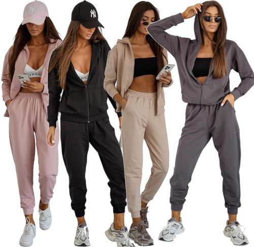 Damen jogginganzug hoodie - hoodie, &