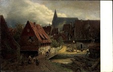Künstler achenbach - künstler, ak
