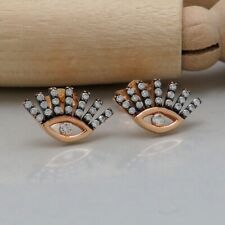 Ohrringe Ohrstecker Auge mit 0,30ct G-si Brillant in 585/14K Rosegold