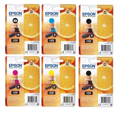 Original epson 33xl orange - original,