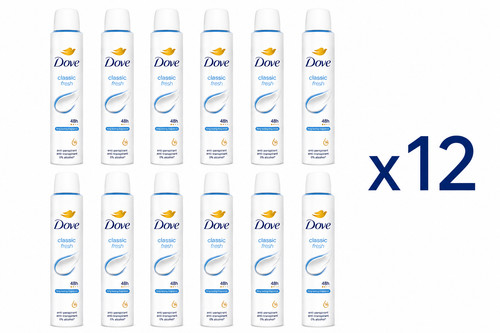 X12 dove deodorant spray 200ml - dove,