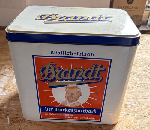 Alte dose blechdose brandt - dose,,