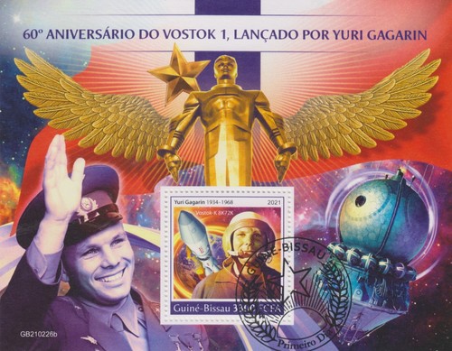 Raumfahrt gagarin guine bissau - guine,