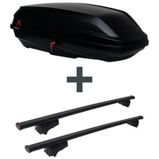 Dachbox G3 BiCube 300+ + Dachträger G3 Clop für VW Golf IV Variant Typ 1J5 NEU