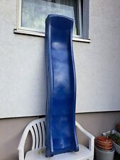 3 m Kunststoffrutsche Wellenrutsche Kinderrutsche Garten grau blau