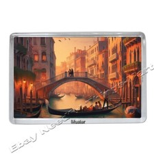 Souvenir Foto Magnet - Venedig Dreams -  Fotomagnet  5mm Acryl  N2 Neu