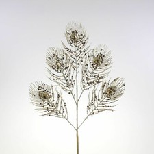 Dekozweig Pfauenfeder