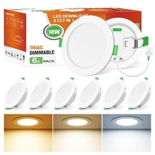 6X LED Einbaustrahler 10W