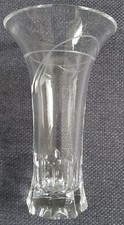 Vase schmal Glas florale